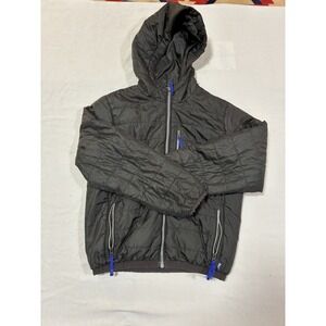 Vineyard Vines Boys Size 7 Black Puffer Jacket Hooded Insulated‎ Full Zip